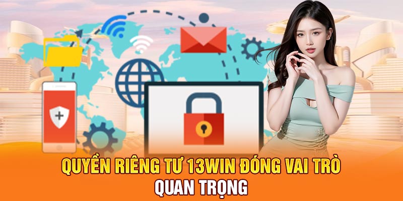 Quyền riêng tư 13Win đóng vai trò quan trọng
